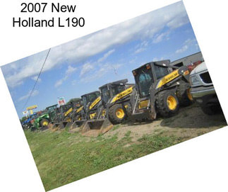 2007 New Holland L190