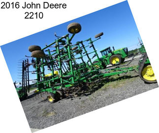 2016 John Deere 2210