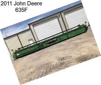 2011 John Deere 635F