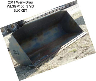 2011 Werk-Brau WL3GP100  3 YD BUCKET