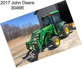 2017 John Deere 3046R