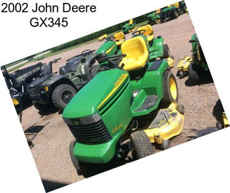 2002 John Deere GX345