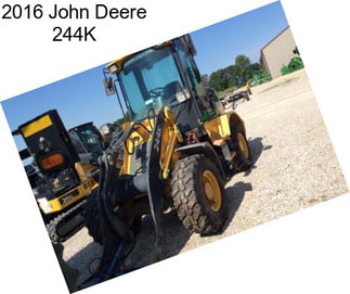 2016 John Deere 244K