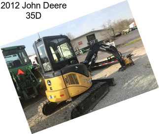 2012 John Deere 35D