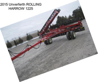 2015 Unverferth ROLLING HARROW 1225