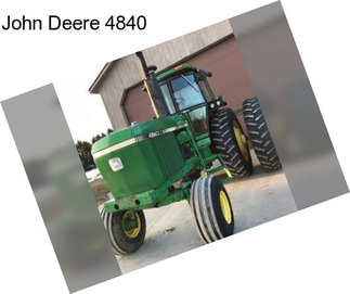 John Deere 4840