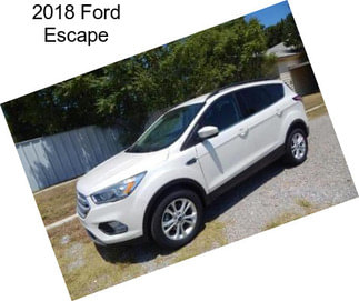 2018 Ford Escape