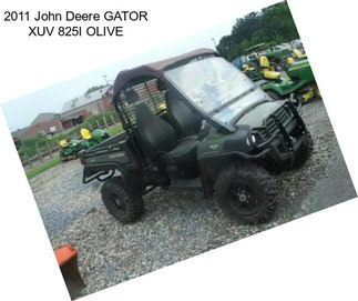 2011 John Deere GATOR XUV 825I OLIVE