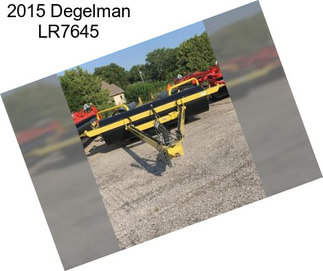 2015 Degelman LR7645