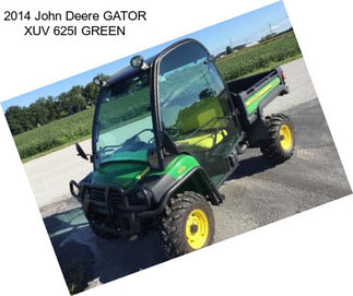 2014 John Deere GATOR XUV 625I GREEN