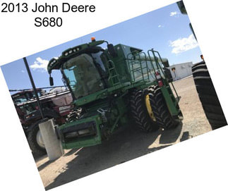 2013 John Deere S680