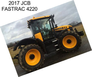 2017 JCB FASTRAC 4220