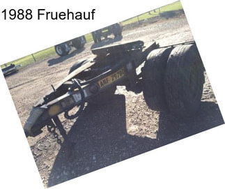 1988 Fruehauf