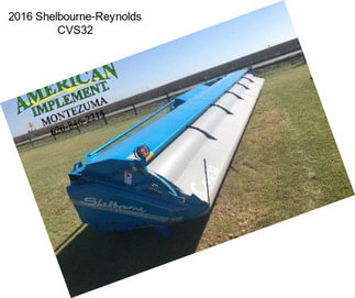 2016 Shelbourne-Reynolds CVS32