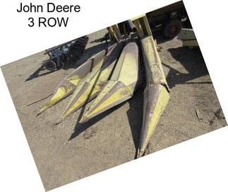 John Deere 3 ROW