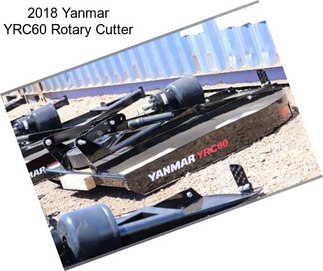 2018 Yanmar YRC60 Rotary Cutter