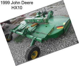 1999 John Deere HX10