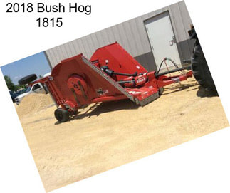 2018 Bush Hog 1815