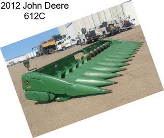 2012 John Deere 612C