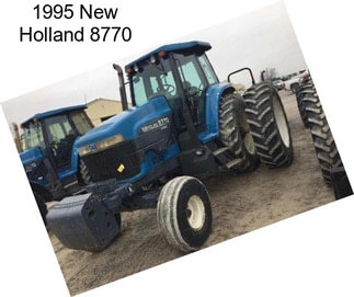 1995 New Holland 8770