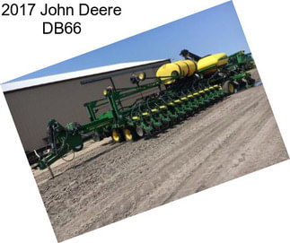 2017 John Deere DB66