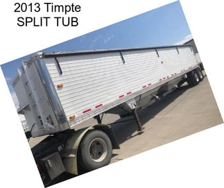 2013 Timpte SPLIT TUB