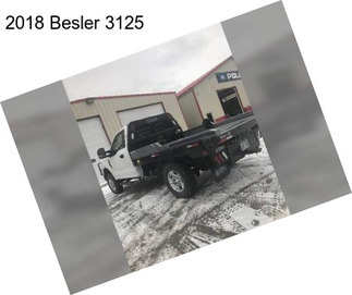 2018 Besler 3125