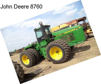 John Deere 8760