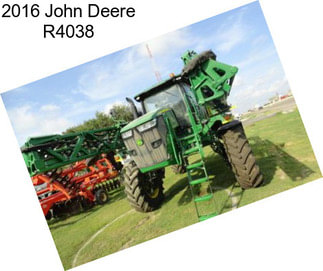 2016 John Deere R4038