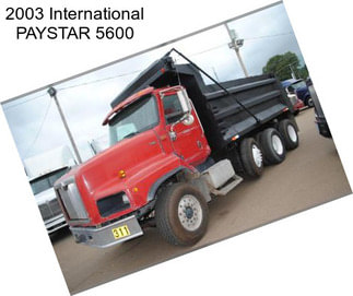 2003 International PAYSTAR 5600