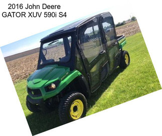 2016 John Deere GATOR XUV 590i S4