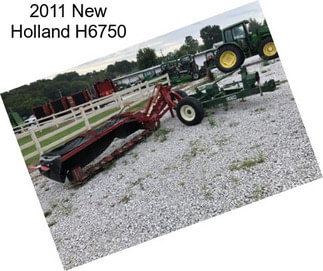 2011 New Holland H6750