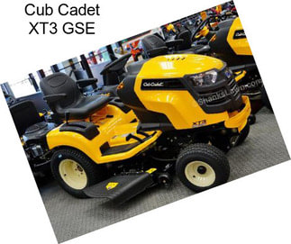 Cub Cadet XT3 GSE