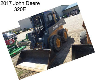 2017 John Deere 320E