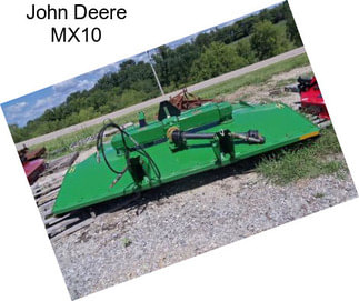 John Deere MX10