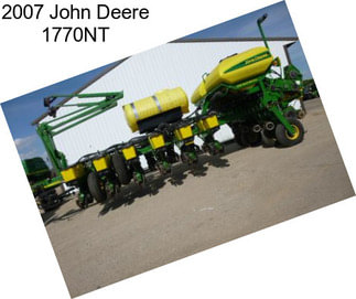 2007 John Deere 1770NT