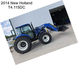 2014 New Holland T4.115DC