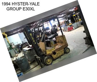 1994 HYSTER-YALE GROUP E30XL