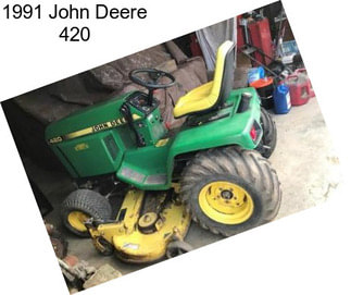 1991 John Deere 420