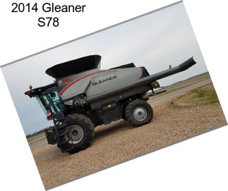 2014 Gleaner S78