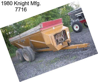 1980 Knight Mfg. 7716