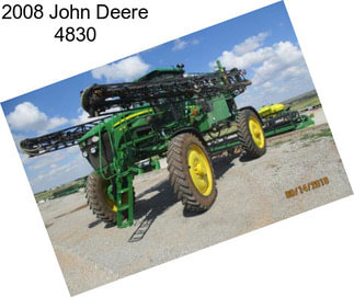 2008 John Deere 4830