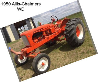 1950 Allis-Chalmers WD