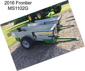 2016 Frontier MS1102G