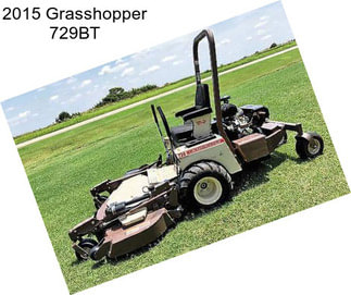 2015 Grasshopper 729BT