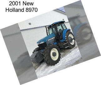 2001 New Holland 8970