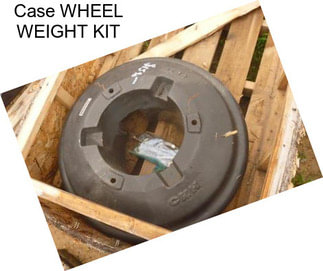 Case WHEEL WEIGHT KIT