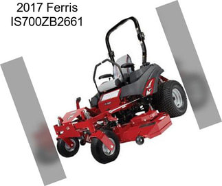 2017 Ferris IS700ZB2661