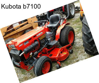 Kubota b7100