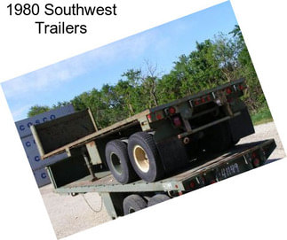 1980 Southwest Trailers